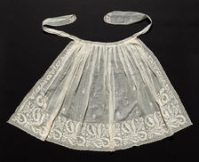 Wedding Apron, c. 1830s. Creator: Unknown.