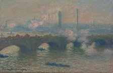 Waterloo Bridge, Gray Day, 1903. Creator: Claude Monet.
