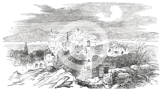 Porta San Pancrazio - Rome, 1850. Creator: Unknown.