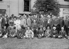 League To Enforce Peace - Group., William H. Taft in Center, 1916. Creator: Harris & Ewing.