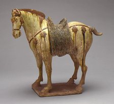 Funerary Sculpture of a Horse, between c.700 and c.800. Creator: Unknown.
