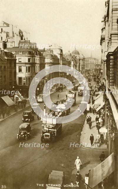 The Strand, London, 1929.  Creator: Unknown.