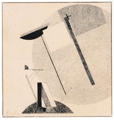 Proun 3 A, 1922. Creator: Lissitzky, El (1890-1941).