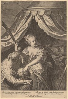 Judith with the Head of Holofernes. Creator: Aegidius Sadeler II.