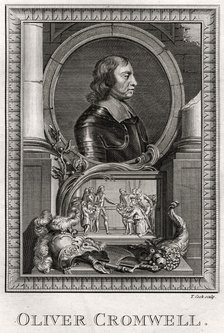 'Oliver Cromwell', 1775. Artist: T Cook