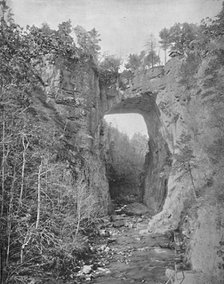 'Natural Bridge, Virginia', c1897. Creator: Unknown.