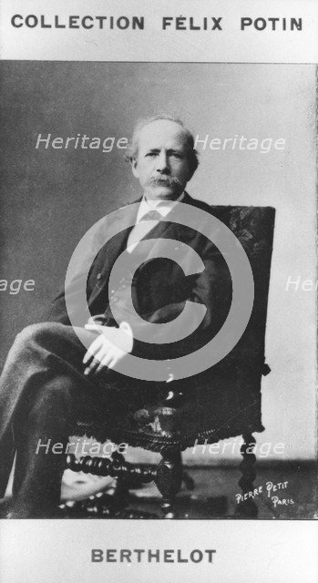 Pierre Eugene Marcellin Berthelot, French organic chemist and politician, c1885. Artist: Pierre Petit