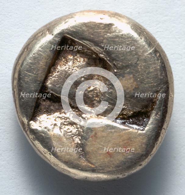 El Hecte: Incuse Square (reverse), c. 400 BC. Creator: Unknown.