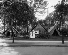 Visiting Nurses' Association, Grand Army of the Republic National Encampment, 1914..., Mich., 1914. Creator: Unknown.