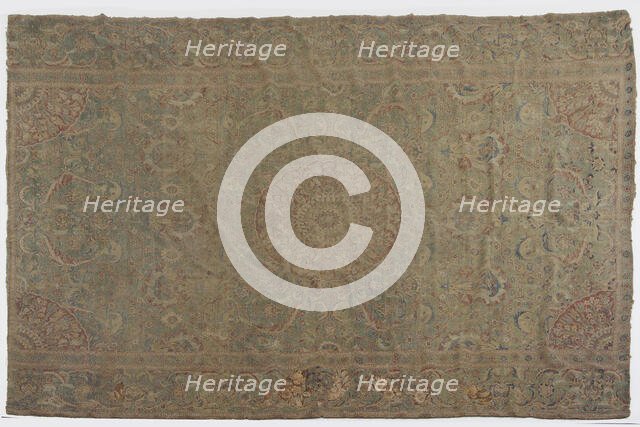 Carpet, 1650-1700. Creator: Unknown.