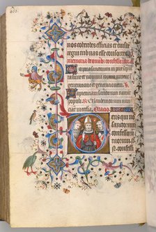 Hours of Charles the Noble, King of Navarre (1361-1425), fol. 294v, The Confessors, c. 1405. Creator: Master of the Brussels Initials and Associates (French).