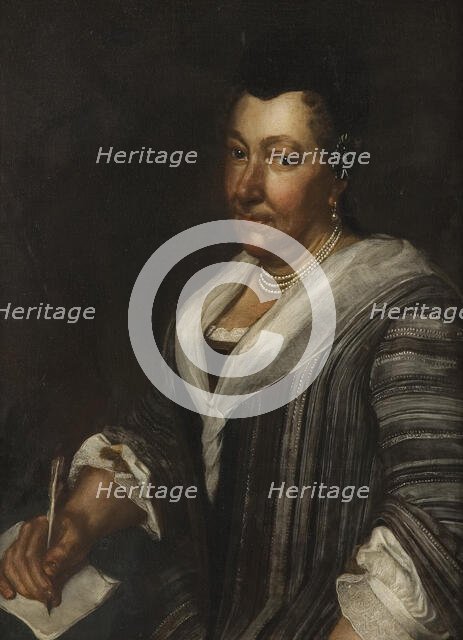 Unknown elderly lady. Creator: Henrik Münnichhofen.