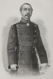 August Karl von Goeben, (1816-1880), Prussian general, 1891.  Creator: Unknown.