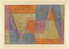 Das Licht und die Schärfen (La lumière et les arêtes), 1935. Creator: Klee, Paul (1879-1940).