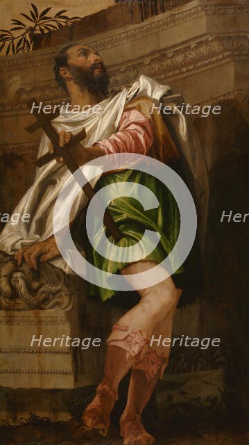 Allegory of Navigation with a Cross-Staff: Averroës, 1557. Creator: Paolo Veronese.