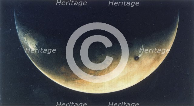 View of Mars, August 1976. Artist: Unknown