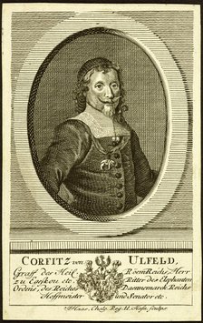 Portrait of Corfitz Ulfeldt (1606-1664). Creator: Haas, Jonas (1720-1775).