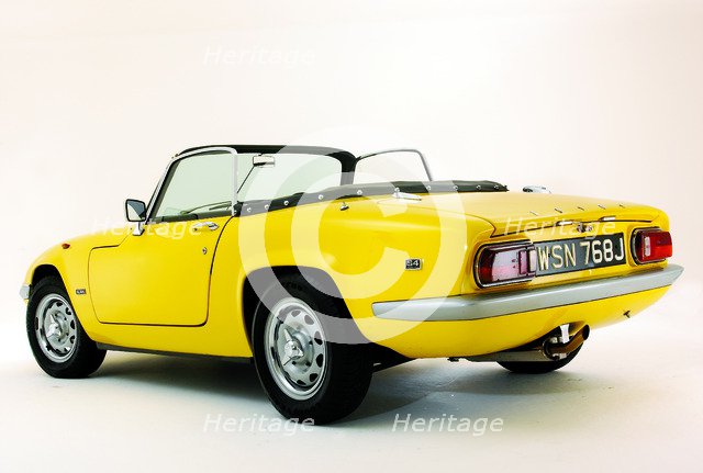 1971 Lotus Elan S4 SE. Artist: Unknown.