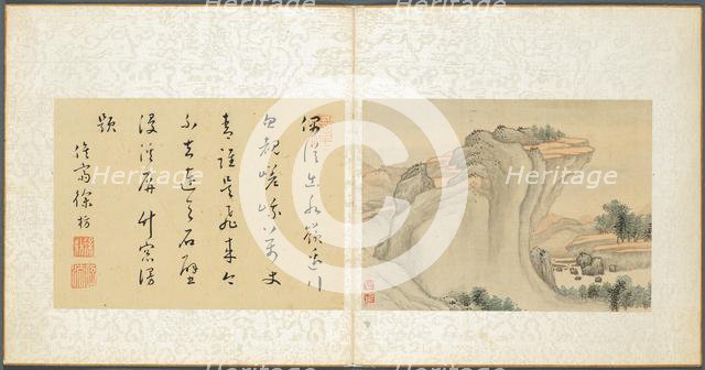 Album of Miscellaneous Subjects, Leaf 4, 1600s. Creator: Fan Qi (Chinese, 1616-aft 1694).