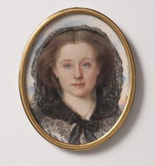 Unknown woman,  c.1850. Creator: Louise Besnard.