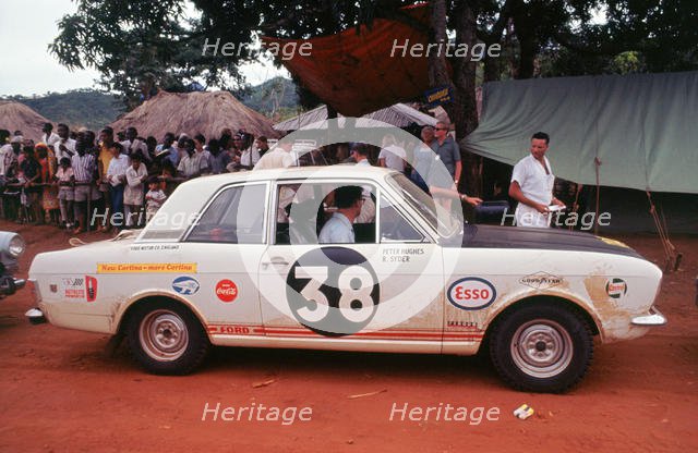 Ford Cortina MkII, 1967 East African Safari. Creator: Unknown.