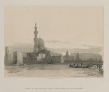 Egypt and Nubia, Volume III: Tombs of the Caliph's, Cairo, 1848. Creator: Louis Haghe (British, 1806-1885); F.G.Moon, 20 Threadneedle Street, London.