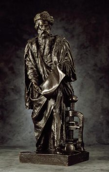 Johannes Gutenberg, 1839. Creator: Pierre-Jean David d'Angers.