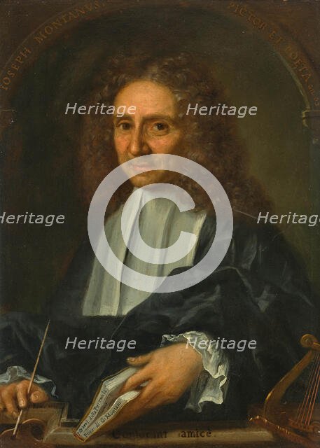 Self-portrait, 1704. Creator: Montani, Giuseppe (1641-1719).