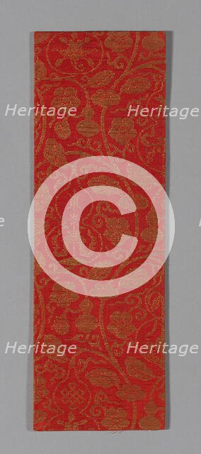 Sutra Cover, China, Ming dynasty (1368-1644), c. 1590's. Creator: Unknown.