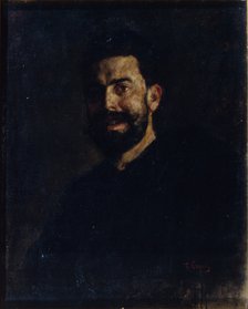 Portrait of the opera singer Francisco d’Andrade (1859-1921), 1885. Artist: Serov, Valentin Alexandrovich (1865-1911)