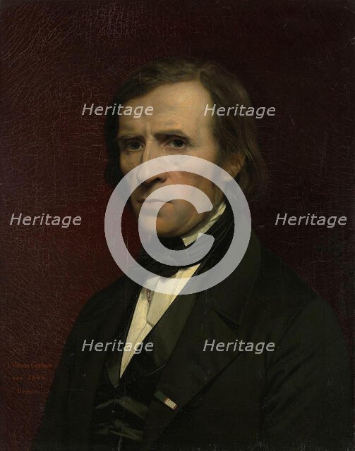 Painter J.C. Dahl, 1844. Creator: Johan Vilhelm Gertner.