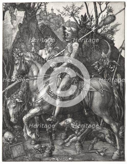 Knight, Death, and the Devil, 1513. Creator: Albrecht Dürer (German, 1471-1528).