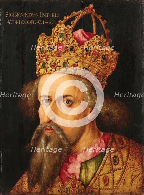 Portrait of Emperor Sigismund (1369-1437), 1514. Creator: Dürer, Albrecht, (Workshop)  .