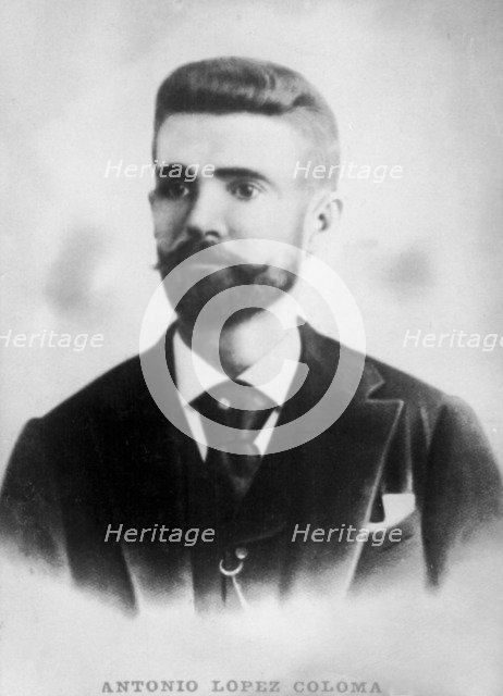 Antonio Lopez Coloma, (1859-1896), 1920s. Artist: Unknown