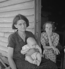 Landless family, Macon County, Georgia, 1937. Creator: Dorothea Lange.