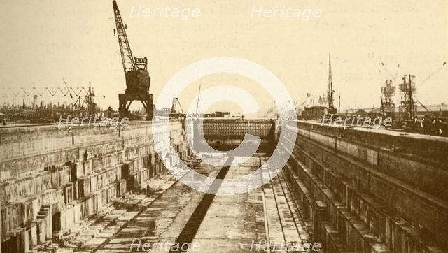 'Albert Dock Extension, Port of London', c1930. Creator: Alfieri.