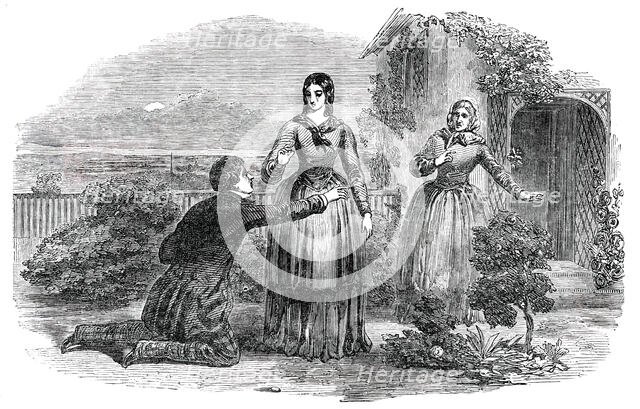 Illustration to "Fred Holdersworth; or, Love and Pride", by Thomas Miller, 1850. Creator: Unknown.