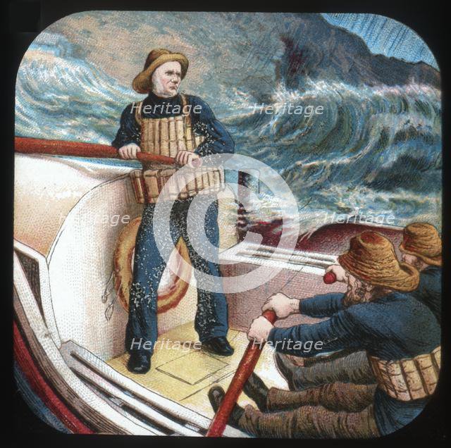 'Joseph Cox: Coxswain of the 'Hope', c1900. Creator: Unknown.