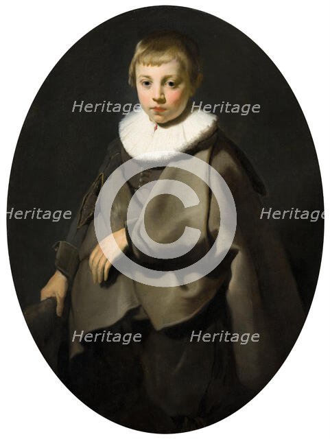 Portrait of a Boy in Grey, c1630-1650. Creator: Jacob Adriaensz. Backer.