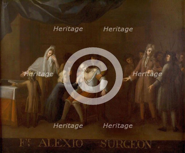 A surgical operation, between 1730 and 1739?. Creator: Egbert van Heemskerk III.