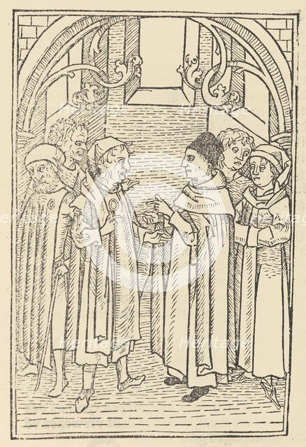 Page from Stern des Meschiah, 1477., 1477. Creator: Anon.