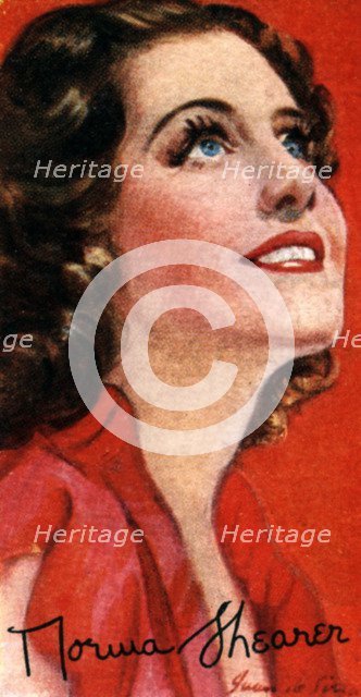 Norma Shearer, (1902-1983), Academy Award winning Canadian born actress, 20th century. Artist: Unknown