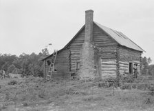 Possibly: Negro sharecropper house, Person County, North Carolina, 1939. Creator: Dorothea Lange.