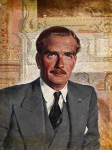 Rt Hon Anthony Eden MP, between 1939 and 1946. Creators: Central Office of Information, William Little.