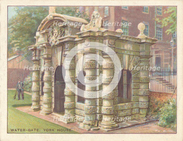 'Water-Gate, York House', 1929. Artist: Unknown.