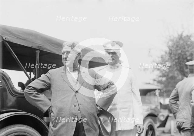 Secy Garrison [and] Gen. Leggett, 1913. Creator: Bain News Service.