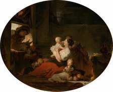 The Happy Family, c. 1775. Creator: Jean-Honore Fragonard.