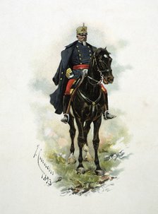  'General on horseback', by Jose Cusachs, 1893.