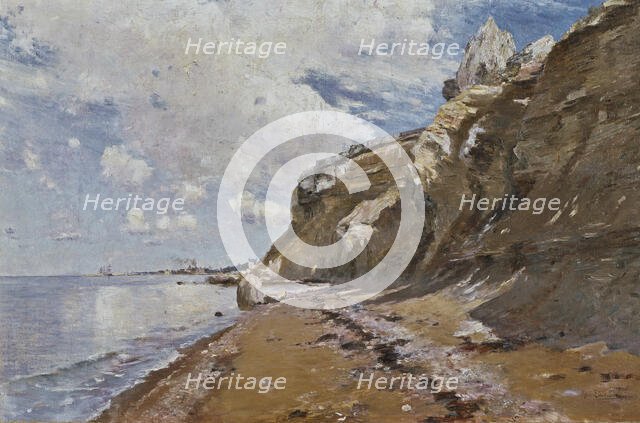 Part of the Shore near Visby, late 19th-early 20th century. Creator: Knut Axel Lindman.