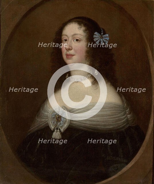 Portrait of Anna de' Medici (1616-1676), Archduchess of Austria. Creator: Sustermans, Justus (Giusto) (1597-1681).